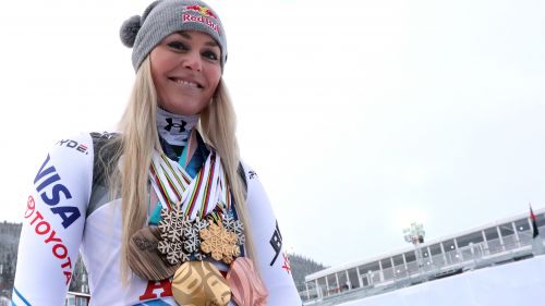 Lindsey Vonn's World Championship medals make social networks go crazy!