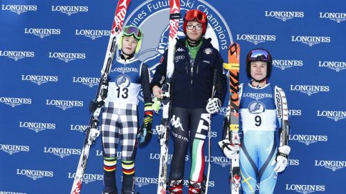 Carlotta Saracco's won the '2014 edition of the Longines Future Ski Champions