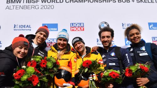 Gaspari e Margaglio regalano all'Italia la prima medaglia mondiale nello skeleton! Friedrich nella leggenda!