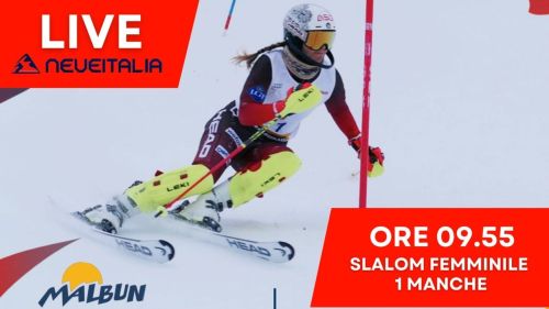 Malbun | coppa europa di sci 2023-24 |1 manche slalom femminile