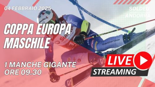 Live | soldeu | coppa europa - 1 manche gigante maschile 2