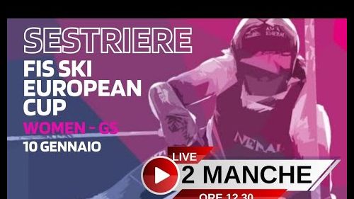Sestriere - coppa europa 2025-26 - gigante femminile 2 manche | race #2