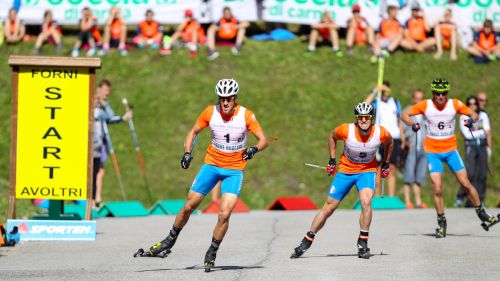 Francesco De Fabiani wins the Italian distance skiroll championship
