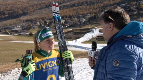 VIDEO - Elisa Brocard: “Livigno è sempre un passo avanti, ci permette di allenarci al meglio”