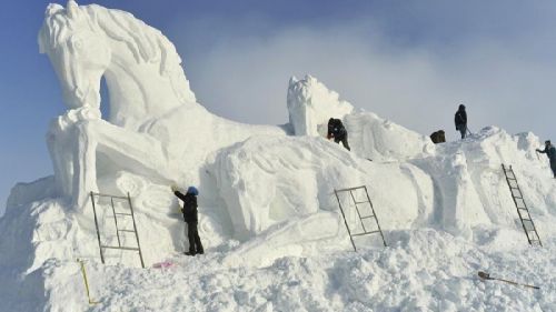 A febbraio Pontebba diventer&agrave; la capitale delle sculture di ghiaccio