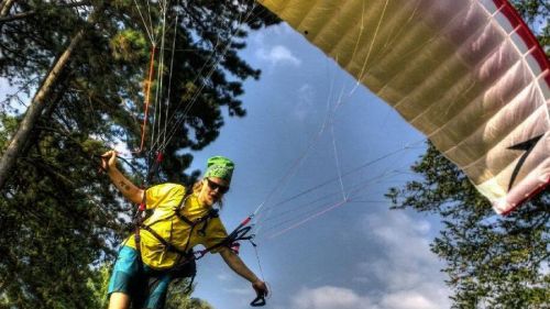 At 28 in a paragliding accident dies Armin Holzer tightrope of slacklining