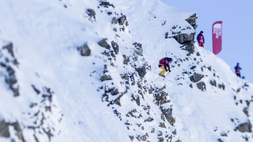 Loic Collomb Patton dà spettacolo nella prima tappa dello Swatch Freeride World Tour 2015 by The North Face a Chamonix