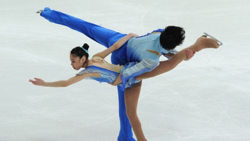 La coppia cinese Xiaoyu Yu / Yang Jin si è laureata campione del mondo Junior 2014 a Sofia