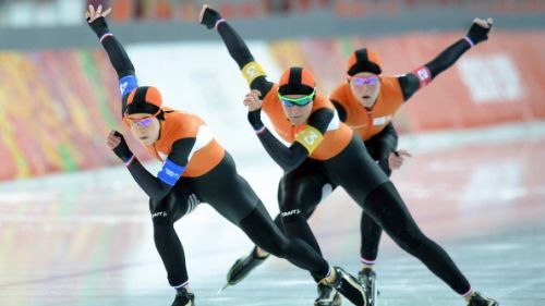 Inseguimento a squadre: gli olandesi avanzano per la consacrazione. Usa, è flop totale