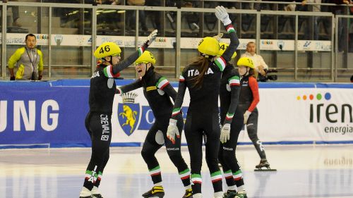 Coppa del Mondo a Torino, festa di bronzo con la staffetta femminile