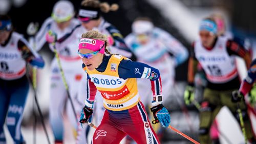 Ennesimo assolo di Therese Johaug nello Skiathlon di Lahti