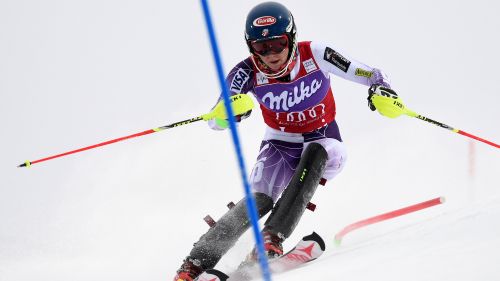 La solita Mikaela Shiffrin domina la prima manche dello Slalom di Levi