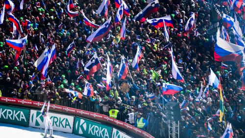 Prevc batte Kranjec, delirio sloveno nell’ultima gara stagionale di Planica