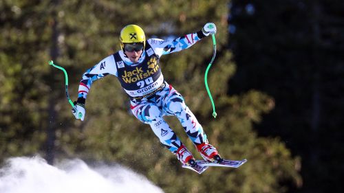 Max Franz sorprende tutti e vince la Discesa della Val Gardena