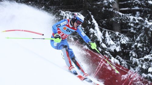 Il solito Kristoffersen comanda dopo la prima manche dello Slalom di Wengen