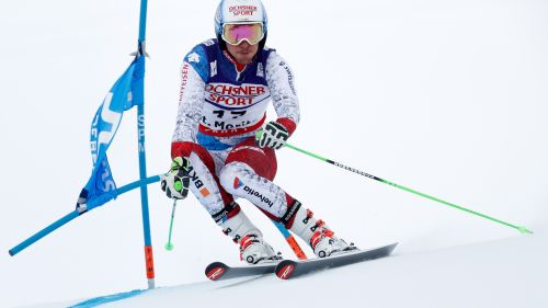 Sfiorata la collisione fra Janka ed un addetto alla pista durante la prova della Discesa di Kvitfjell
