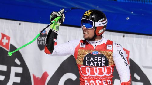 Linsaziabile Hirscher in the lead after the first run in Aspen Slalom