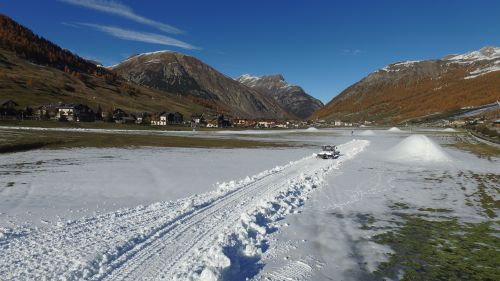 La nazionale azzurra di sci di fondo in raduno a Livigno