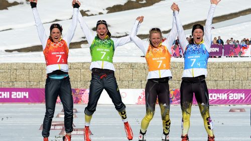 Fondisti tedeschi per le gare di Coppa del Mondo di Lahti
