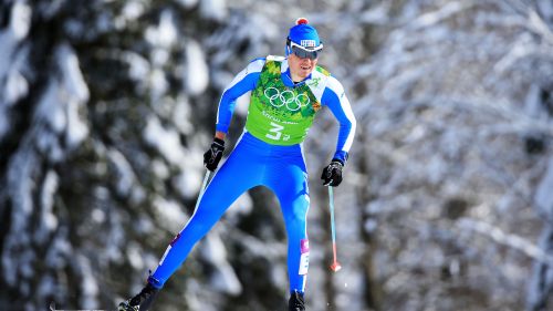 Giulia Stürz e Dietmar Nöckler festeggiano gli ultimi titoli italiani