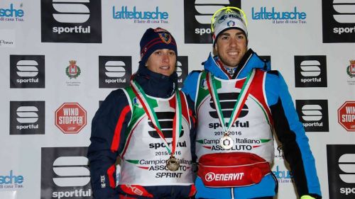 Pellegrino e Vuerich campioni italiani della Sprint a tecnica libera