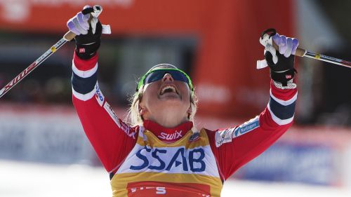 Therese Johaug e Marit Bjoergen si spartiscono le gare di Aure al Toppidrettsveka 2014