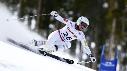 Julia Mancuso to time trials of the descent of Altenmarkt