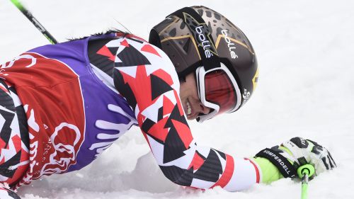 Anna Veith preparing to Reiteralm his return