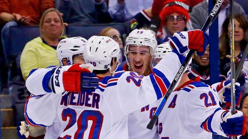 NHL - Rangers, che rimonta. Tre reti in 77 secondi per piegare Columbia