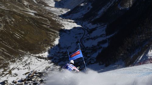 Faivre pettorale 1 nel Gigante di Val d'Isere, Hirscher 4, Nani 9