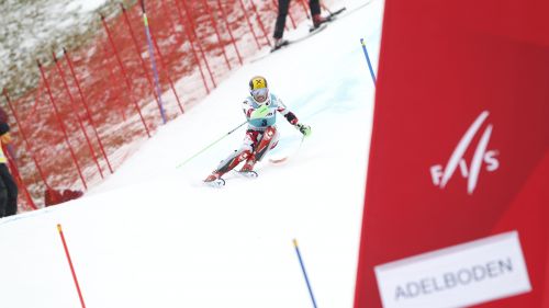 Men's slalom in Adelboden, the first heat LIVE!