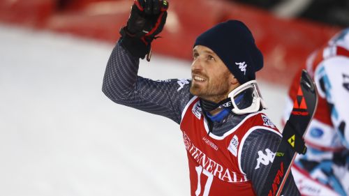WCSL Slalom Men: Manfred Moelgg returns in the first group