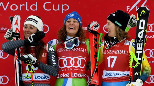 Female downhill: Stuhec Kling and break into the first group, in the second Goggia