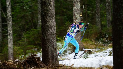 European Biathlon: the Women's Sprint of Yuliia Dzhima, Gontier good eleventh