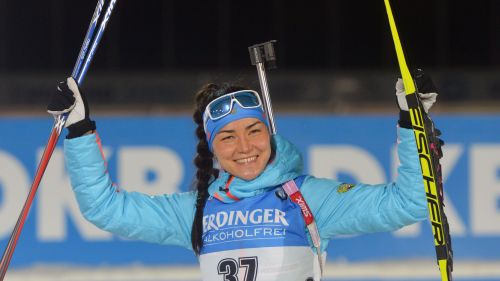 Tatiana Akimova won the sprint in Nove Mesto, Wierer seventh