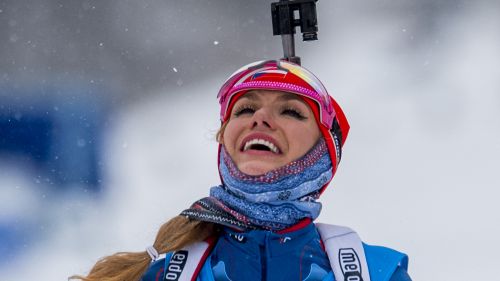 Solo KoukalovÃ¡ in Mass Start Oberhof
