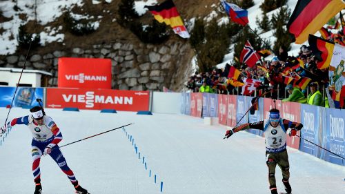Germany exceeds the wire Norway in the men's Relay Anterselva