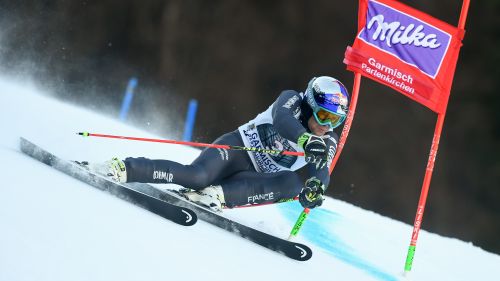 Male giant Garmisch, the second heat LIVE!