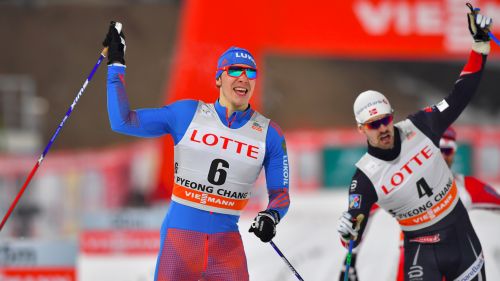 The Slovenian Lampic and Russian Retivykh win the Sprint Pyeongchang