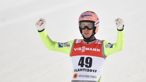 Lahti World Cup 2017: Stefan Kraft Gold on the small trampoline