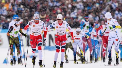 Ingemarsdotter - Dahlqvist and Iversen - Klaebo win Lahti Team Sprints