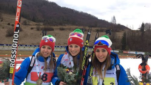 World Youth Biahtlon: Bronze female Relay wins Russia