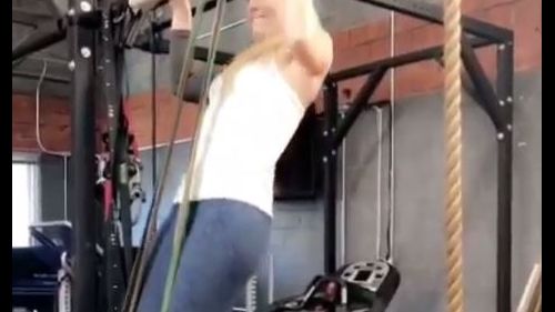 Lindsey Vonn: 20 days after the first pull up to the bar