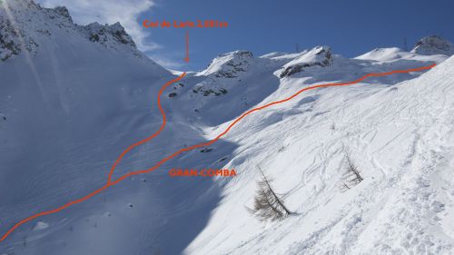 Champorcher, Col de Laris 2.581 m.