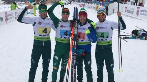 Biathlon: the Azzurri get on the podium in the Junior men's relay