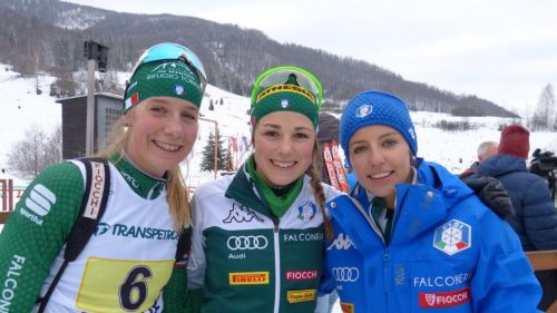 Biathlon: France wins the world title in the Junior Women's Relay, Italy 4th