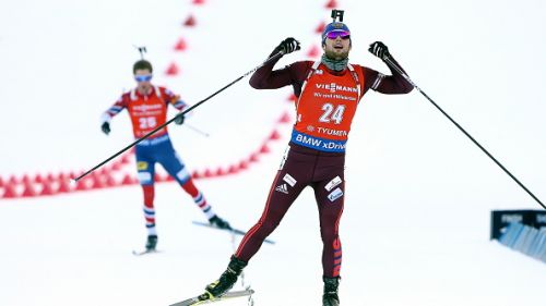 Maxim Tsvetkov surprises everyone in the Mass of Tyumen, 7 Lukas Hofer