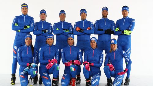 Rally on the snow of Livigno for the World Cup team