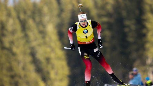 The men's World Cup standings. Johannes B already on the run