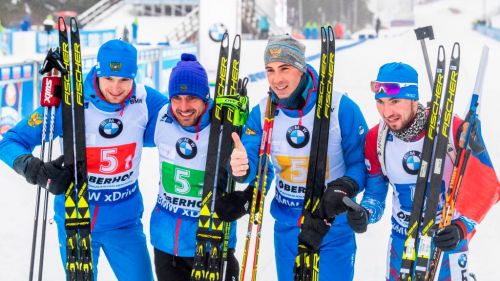 Biathlon: Male Relay of Ruhpolding LIVE! Norway favorite, Russia for the bis